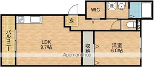 アルメール【3階】の間取り