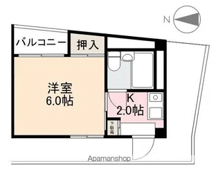 コーポ昭和【3階】の間取り