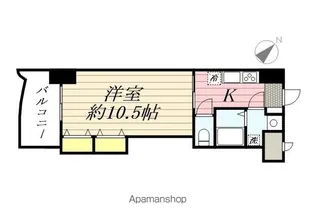 ロイヤル博多駅前【6階】の間取り