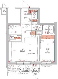 (仮称)東京八広THE SKYレジデンス【3階】の間取り