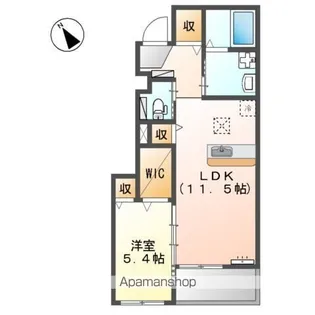 フレッサ グッデイ【1階】の間取り