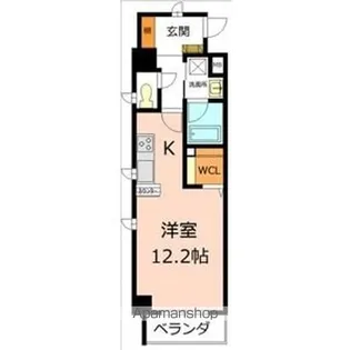 アーバンライフ名駅ウエスト【8階】の間取り