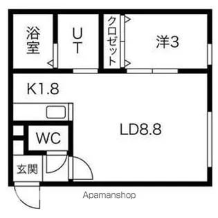 PERLE【1階】の間取り