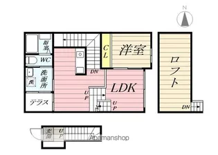 EXTEP【2階】の間取り
