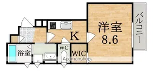 クレアール紺屋町(コンヤマチ)【1階】の間取り
