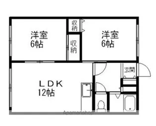 野原ハイツ【303号室】の間取り