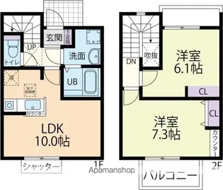 ネビュラ【2階】の間取り