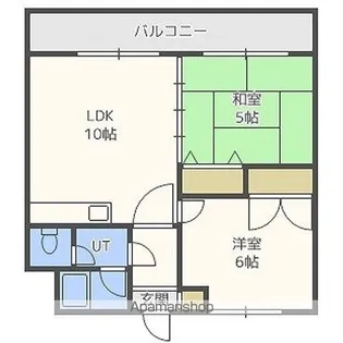 ロイヤルレインボー平岸 A棟【4階】の間取り