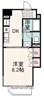 エンブル・ステージ【701号室】の間取り