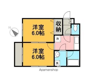 パルテール【1階】の間取り