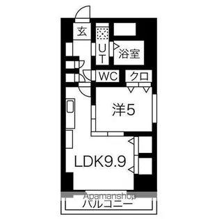 プレステージ千種【7階】の間取り