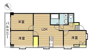 ロイヤルグレース【3階】の間取り