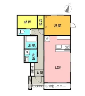 エヌシエルⅠ【103号室】の間取り