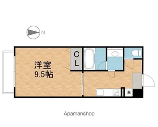 コートヒルズ【9階】の間取り