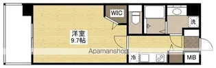 コンフォート東白島【203号室号室】の間取り
