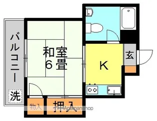 第八通南ビル【2階】の間取り
