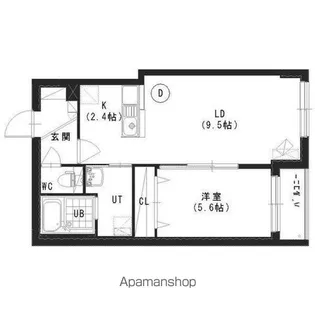 グランスター9【3階】の間取り