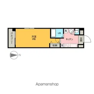 フェイバリットマンション弐番館【2階】の間取り