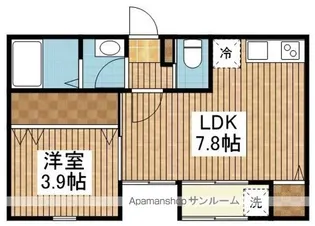 GNOME【2階】の間取り