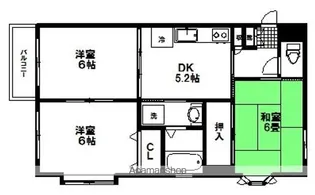 シュトラール弐番館【101号室】の間取り