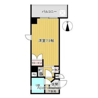 アルファ桜町602【6階】の間取り