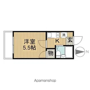 石井ビル【303号室】の間取り