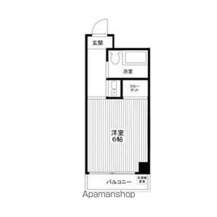 HMレジデンスB棟【1階】の間取り