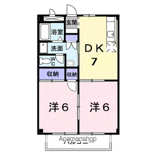 DAIMARU.Ⅱ【2階】の間取り