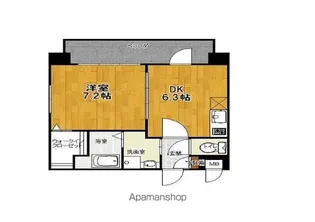 コンフォート両国【201号室号室】の間取り