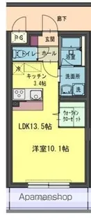 コルトーナ弐番館【3階】の間取り