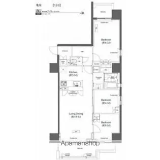 プライムアーバン亀有【4階】の間取り