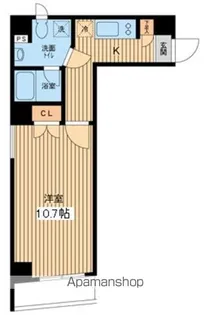 エスティメゾン武蔵小山【4階】の間取り