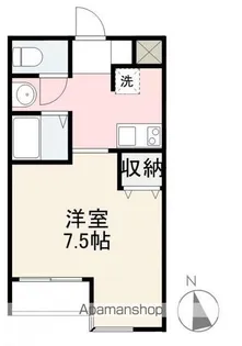 ホワイトヒルズ【1階】の間取り