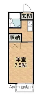 コーポラス軽井沢1【205号室】の間取り