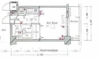 ロイヤルガーデン哲学堂【4階】の間取り