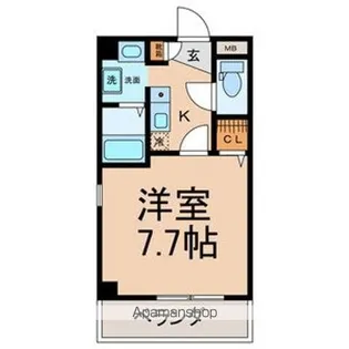 愛知県名古屋市中村区竹橋町【マンション】の間取り