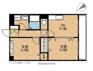 アコール・ヴィラ【303号室】の間取り