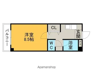 ロイヤルMIZUNO【3C号室】の間取り