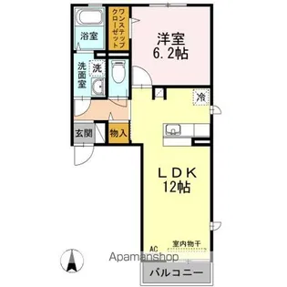 グレイス色葉【2階】の間取り