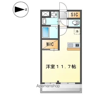 エミネンス・フルール【3階】の間取り
