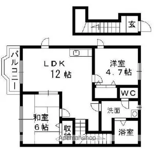 ストロベリー大保【2階】の間取り