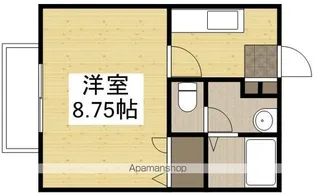 岡山県岡山市南区浜野1丁目【アパート】の間取り