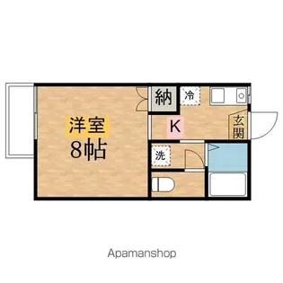 パークヒルズⅡ【2階】の間取り