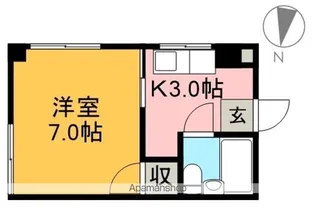 丸三ハウス【1階】の間取り