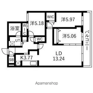 YAMAHANAーCITY.STELLA【2階】の間取り