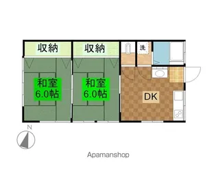 イトウハイツ【209号室】の間取り