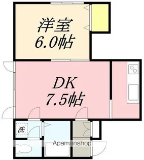 レイトンハウスⅣ【203号室】の間取り