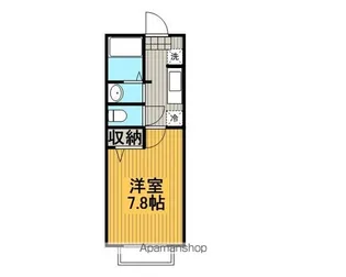 千葉県柏市高柳【アパート】の間取り