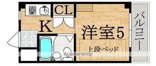 シャンクレール奈良【1階】の間取り