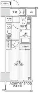 レジディア笹塚Ⅱ【10階】の間取り